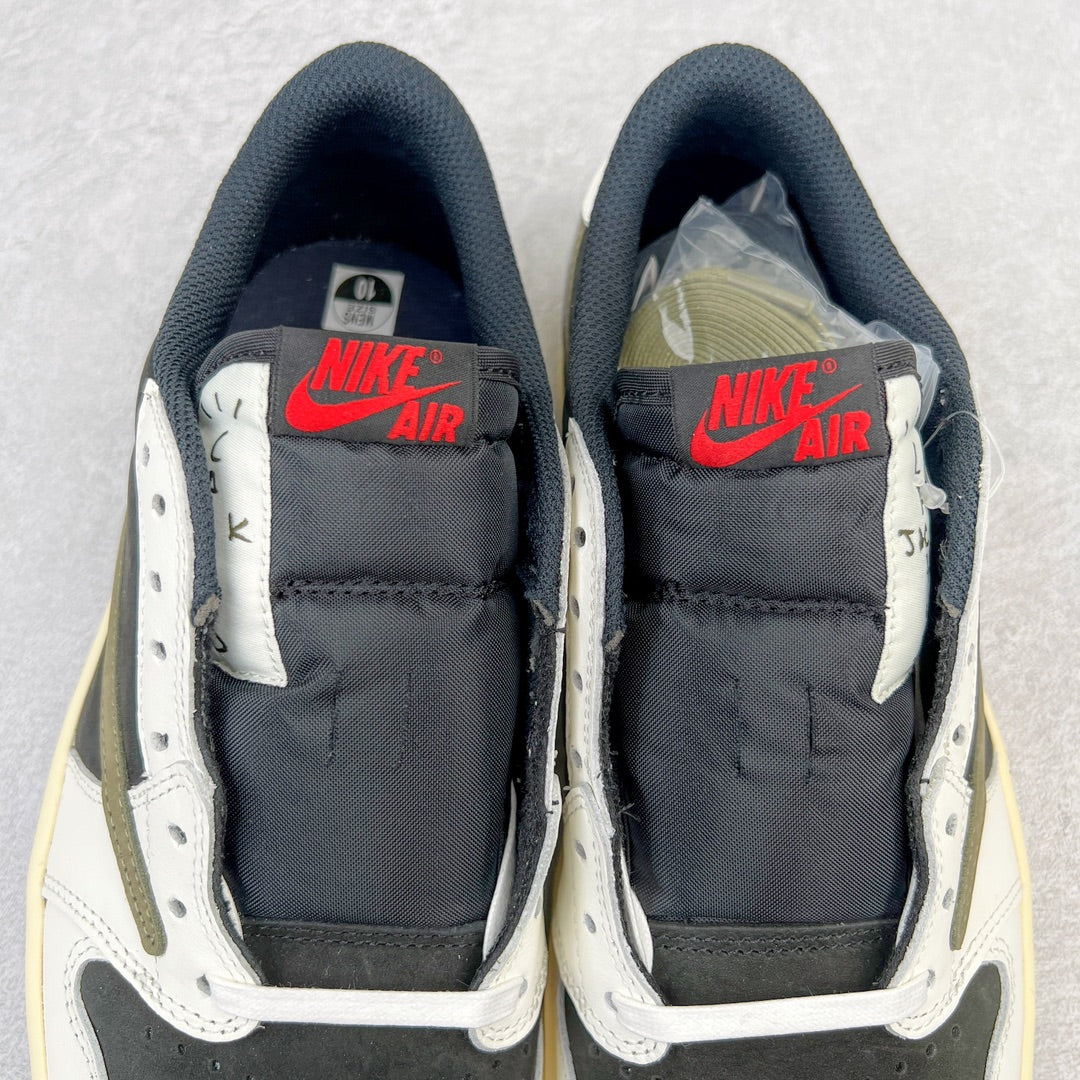 Tênis Air Jordan 1 Wmns Retro Low OG 'Olive' x Travis Scott