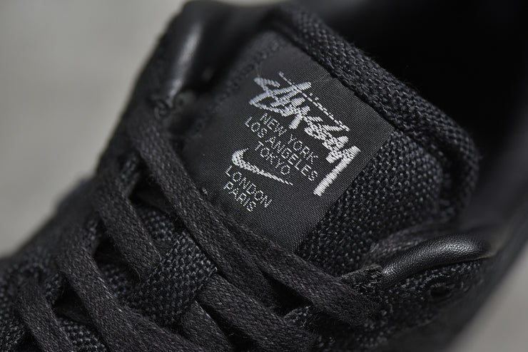 Stussy x AF1 Low “Triple Black”