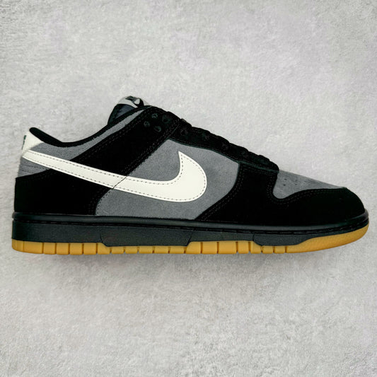 Tênis Dunk Low "Black Grey Gum"