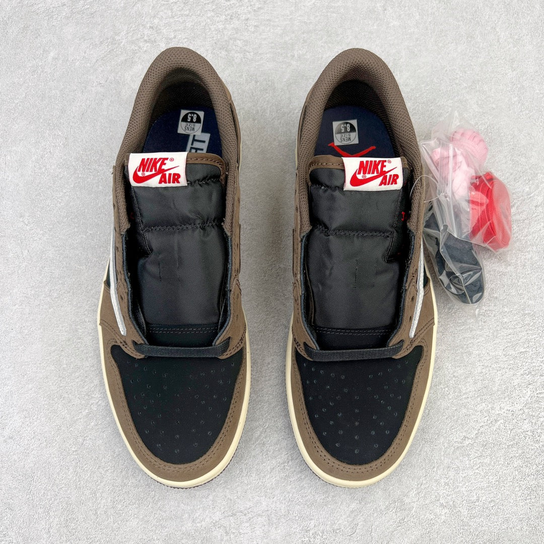 Tênis Air Jordan 1 Low Retro SP Dark Mocha x Travis Scott