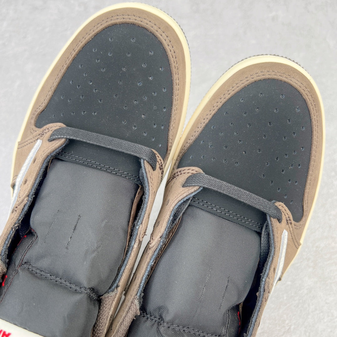 Tênis Air Jordan 1 Low Retro SP Dark Mocha x Travis Scott