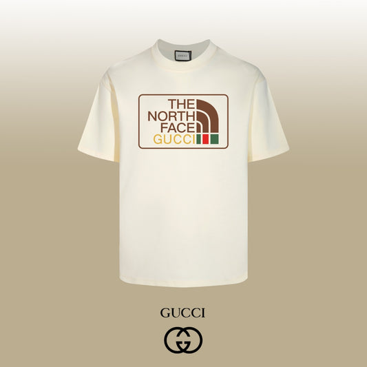 GG x The North Face Camiseta estampada de logo